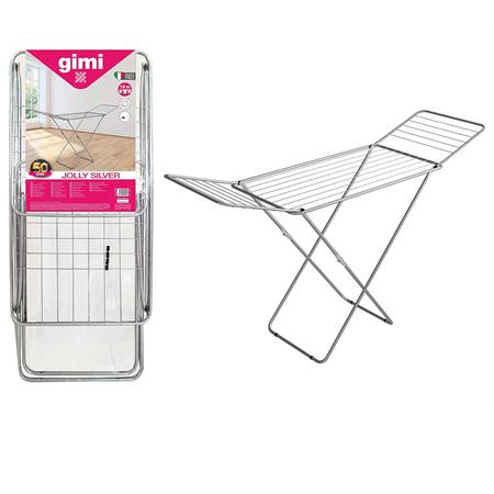 stendino gimi jolly silver in acciaio
