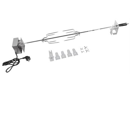girarrosto elettrico per barbecue premium campingaz