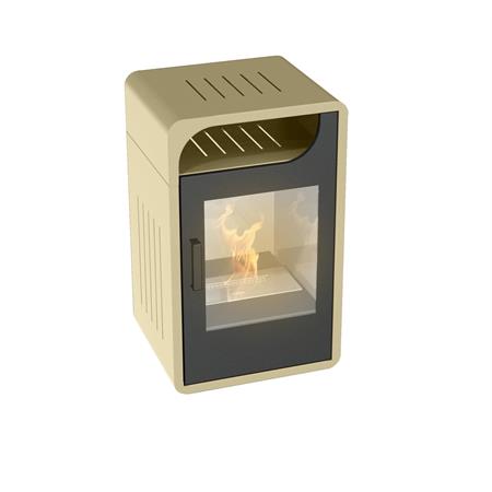 stufa a bioetanolo fiammetta junior statica beige