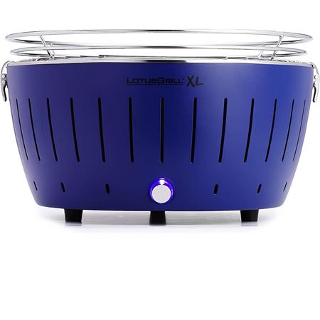 barbecue carbone portatile lotus grill blu taglia xl