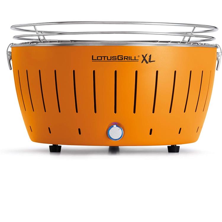 BARBECUE A CARBONE PORTATILE  LOTUS GRILL ARANCIONE TAGLIA XL