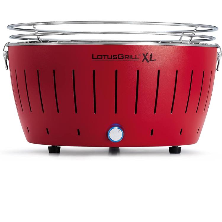 BARBECUE A CARBONE PORTATILE  LOTUS GRILL ROSSO TAGLIA XL