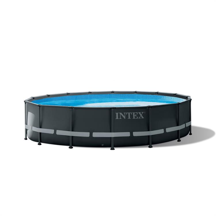 PISCINA FUORITERRA INTEX ULTRA XTR FRAME 488x488x122 ACCIAIO ROTONDA 