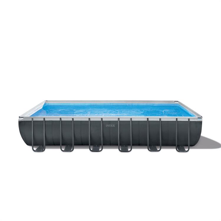 PISCINA FUORITERRA INTEX ULTRA XTR FRAME 732x366x132 ACCIAIO RETTANGOLARE 