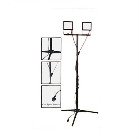 kit 2 proiettori terminus 50w 4000 lumen