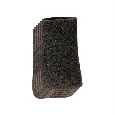 kit 5 filtri per aspiraliquidi te vc 18 10 li in schiuma accessori ricambi einhell 2351135