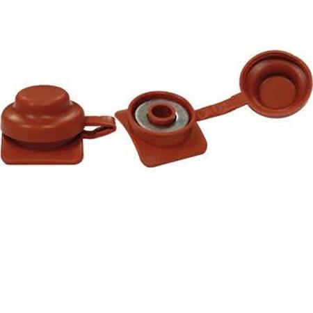 kit di fissaggio lamiere ecoline ecolfix rosso siena