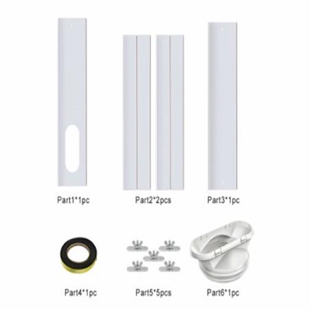 zephir ricambi e accessori kit di sfiato per climatizzatori acws r002