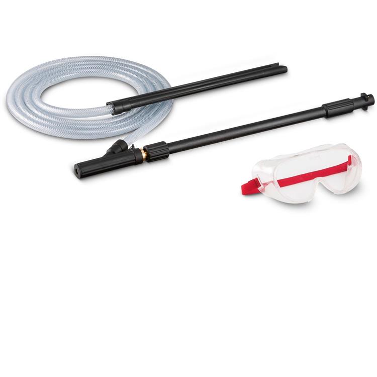 KIT SABBIATURA PROFESSIONALE PER RIMUOVERE RUGGINE VERNICE E SPORCO