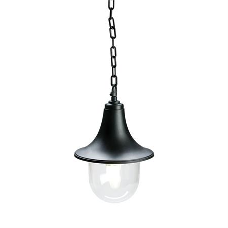 lampada a sospensione e27 zoe nero