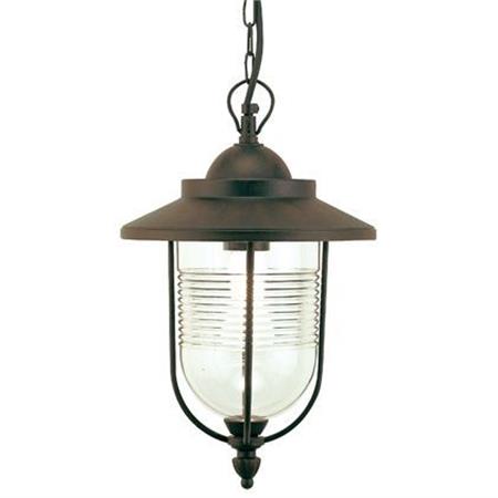 lampada a sospensione grande porto e27 ruggine