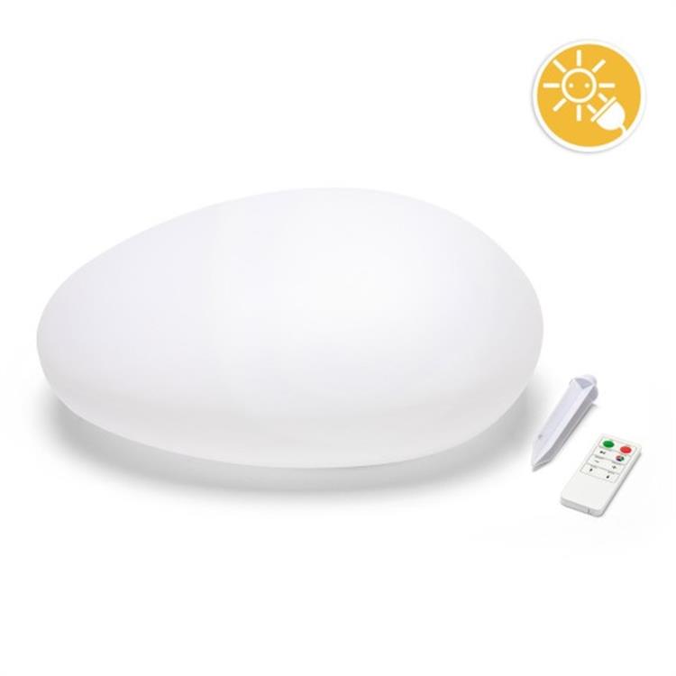 LAMPADA DA ESTERNO SOLARE - SASSO LUMINOSO A LED RGB - SOLAR STONE