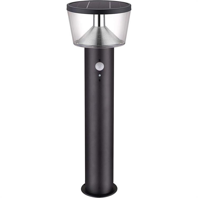 LAMPADA DA TERRA PER ESTERNO A CARICA SOLARE CON SENSORE DI MOVIMENTO - TULUM - 600 LUMEN