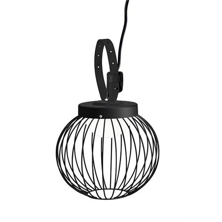 lampada portatile a led cage 20w 4000k grafite