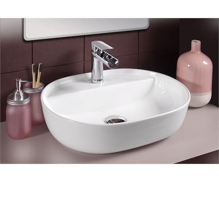 lavabo da appoggio ovale kiby 50 9x39x132cm