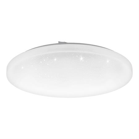 plafoniera applique led 6 x 5 5 w 4000k 3600 lumen diametro 43 cm effetto cristallo frania s