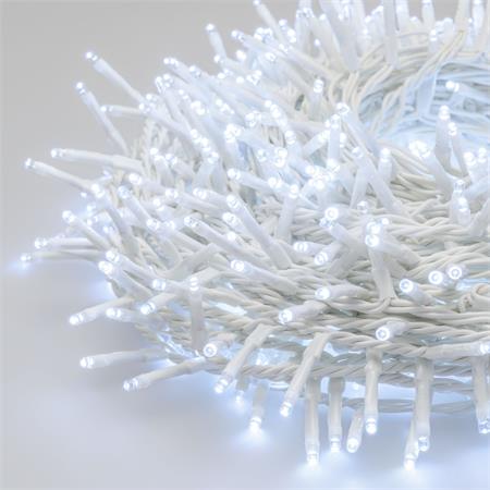 luci led per alberi di natale esterno interno 1000 led bianco ice 305mt