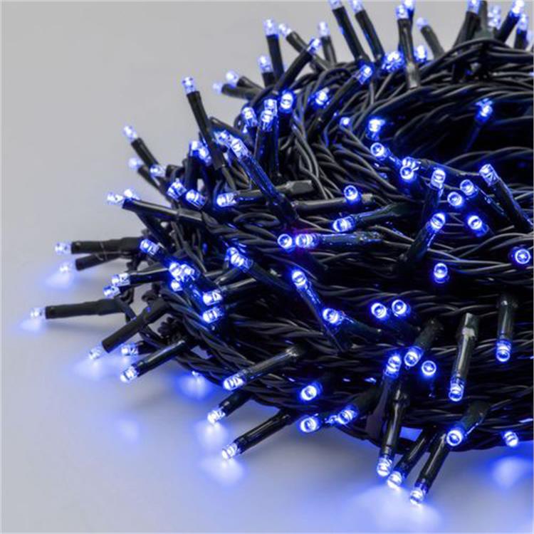 LUCI LED PER ALBERI DI NATALE ESTERNO INTERNO 360 miniLED BLU 25,7MT