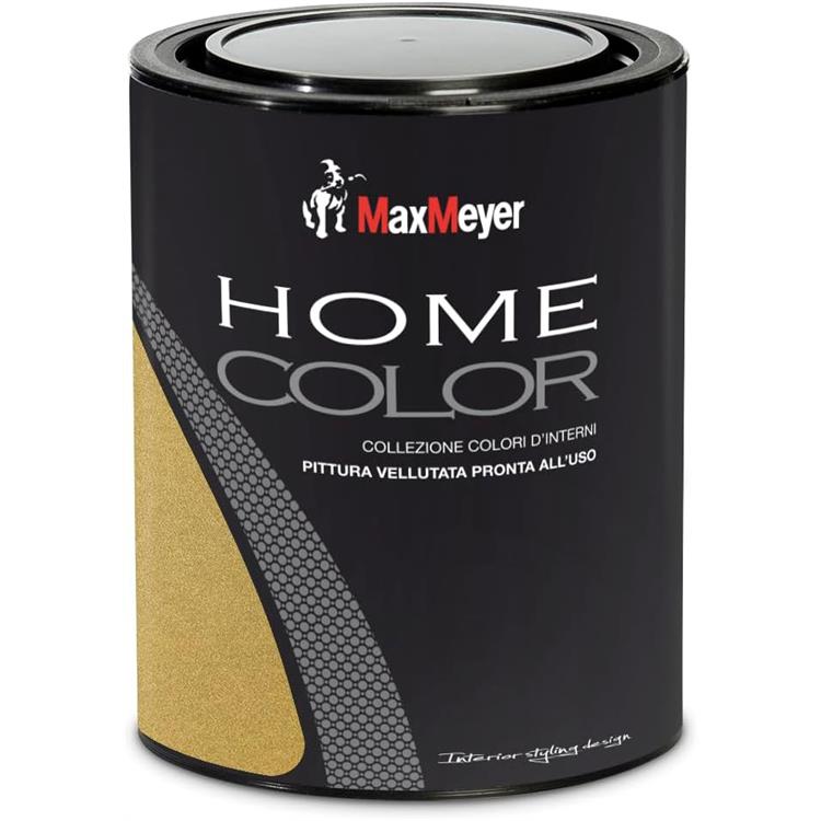 MAX MEYER HOME COLOR PITTURA SUPERLAVABILE 750ML ORO