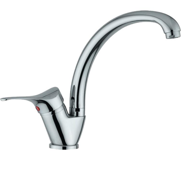 MISCELATORE CANNA ALTA LAVELLO CUCINA IDROPOINT 417020 30