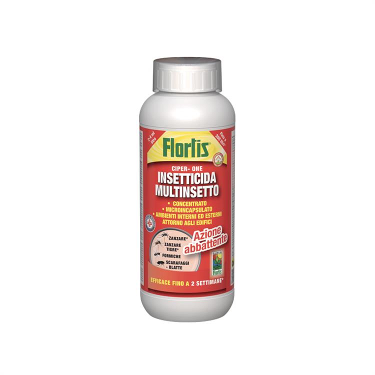 FLORTIS INSETTICIDA MULTINSETTO CIPER ONE LIQUIDO CONCENTRATO - 1 LT