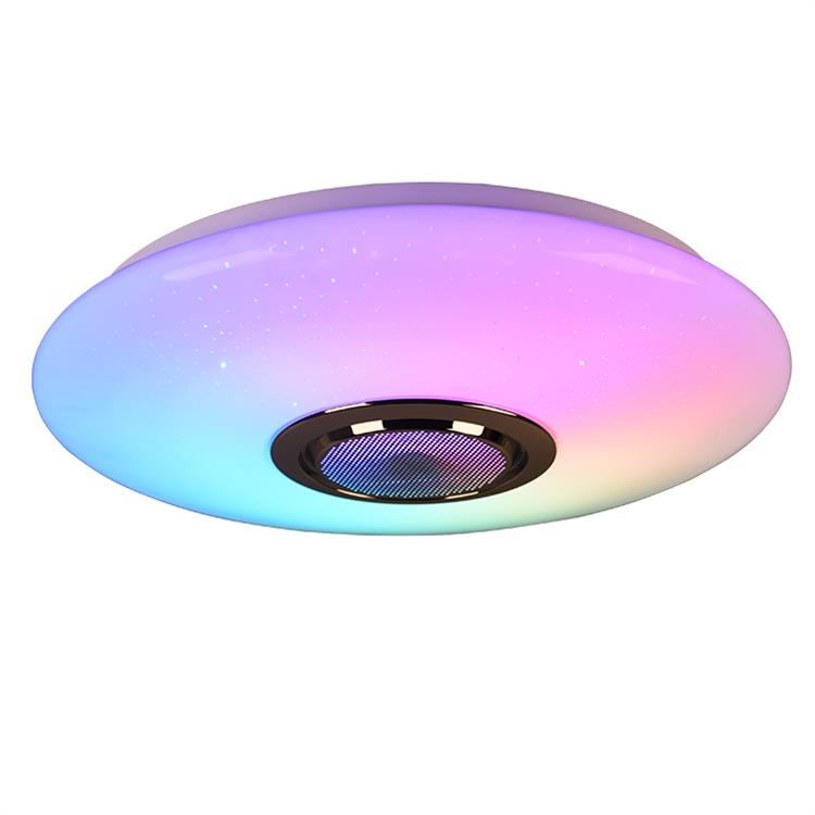 MUSICA PLAFONIERA LED CON ALTOPARLANTE BLOUTOOTH