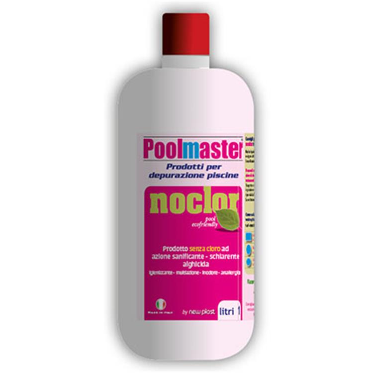 NOCLOR SANIFICANTE ACQUA PISCINA FUNZIONE ALGHICIDA E SCHIARENTE 1 LITRO