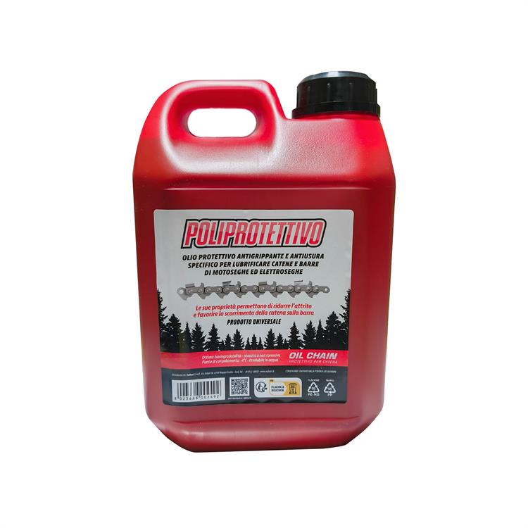 OLIO CATENA MOTOSEGA POLIPROTETTIVO FORESTAL - 2 LITRI