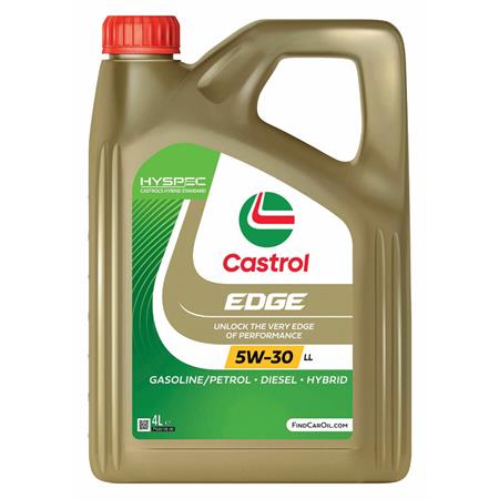 olio motore castrol edge 5w 30 ll titanium 4 litri