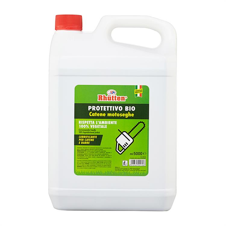 OLIO PROTETTIVO BIOCATENE MOTOSEGHE RHUTTEN 5 LITRI