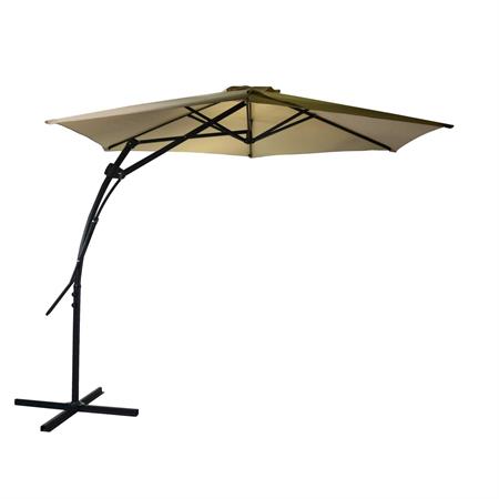 ombrellone da giardino a braccio con palo halloc diametro 3 mt