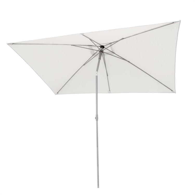 OMBRELLONE DA GIARDINO PALO CENTRALE ARKANSAS 2X3MT BIANCO