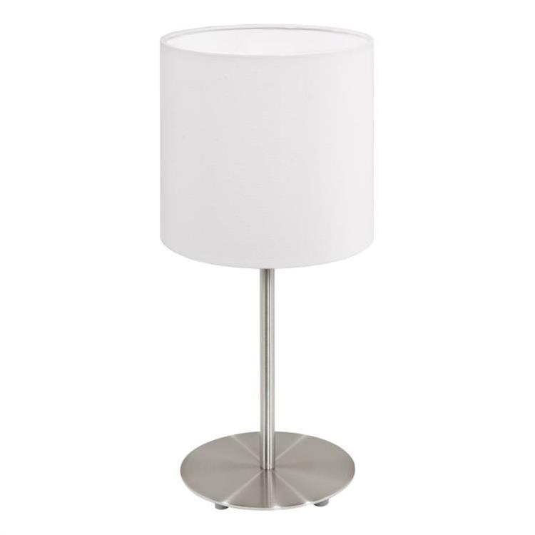 LAMPADA DA TAVOLO DI DESIGN EGLO PASTERI BIANCA