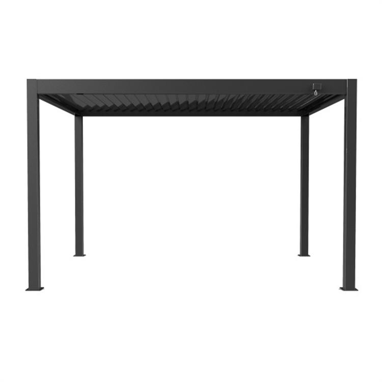 PERGOLA CLIMATICA COLORE GRIGIO 3X4MT 12X12