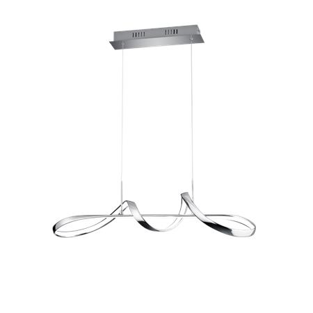 perugia sospensione led cromo con dimmerazione ad