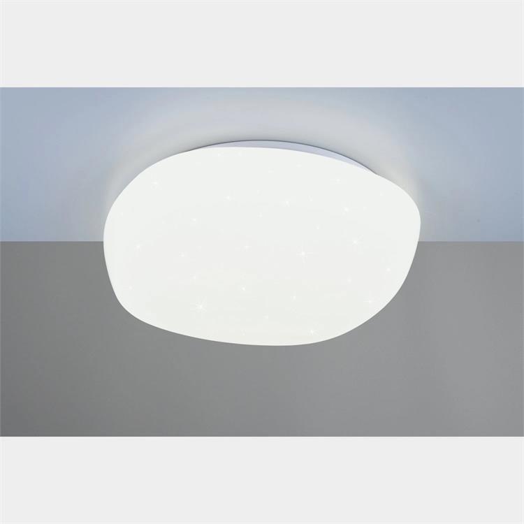 PINETO - PLAFONIERA LED - SASSO SATINATO - 40W - 4500 LUMEN - 4000K - ø50 CM