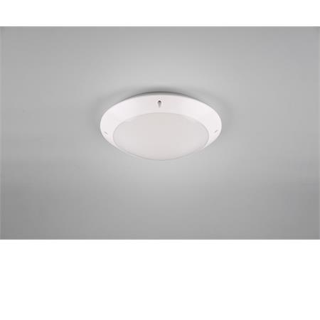 plafoniera da esterno camaro 26cm e27 bianca