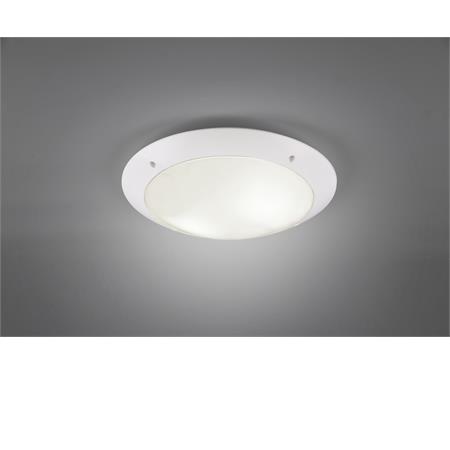 plafoniera da esterno camaro 33cm e27 bianca