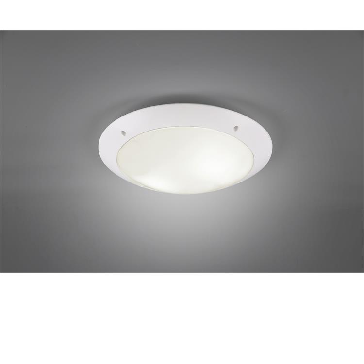 PLAFONIERA DA ESTERNO CAMARO - ø33 CM - E27 - BIANCA