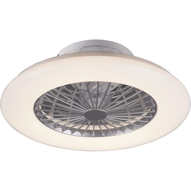 PLAFONIERA VISBY VENTILATORE LED EFFETTO CIELO STELLATO DIAMETRO 60 CM.