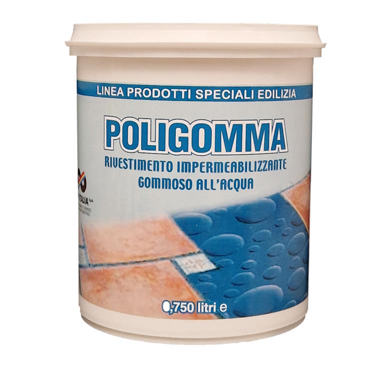 POLIGOMMA TRASPARENTE ITALIAN COLOR 750ML