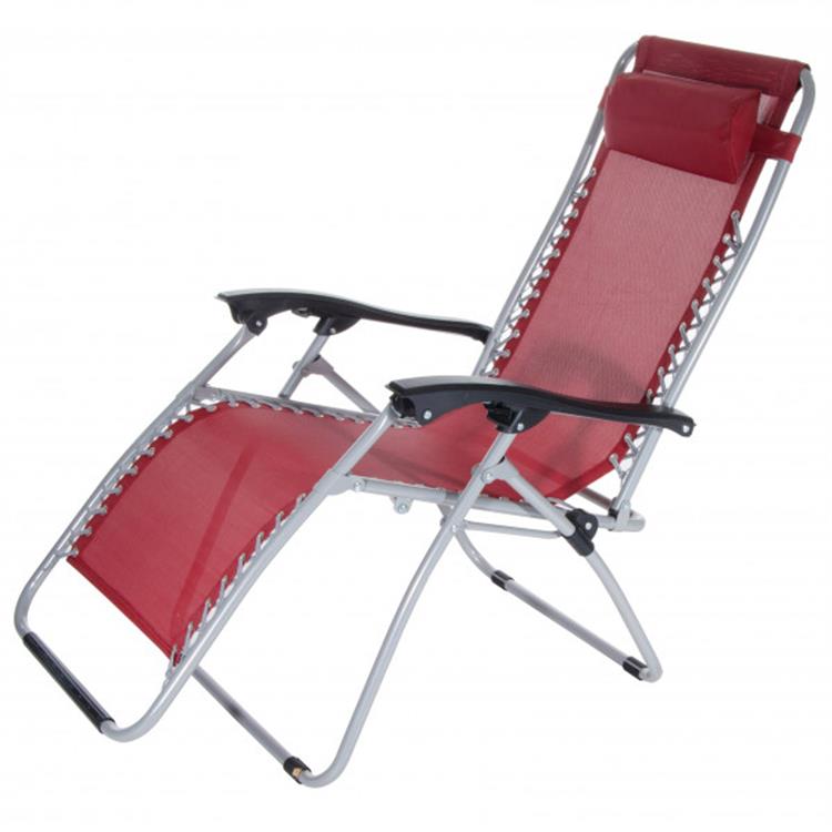 POLTRONA SDRAIO PIEGHEVOLE REGOLABILE VERDELOOK IBIZA BORDEAUX