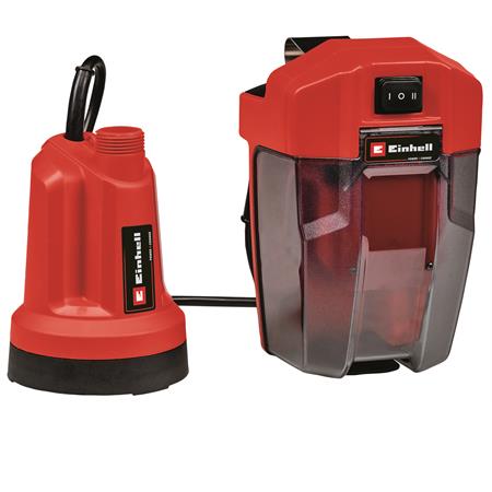 pompa a immersione per acque chiare con fondo piatto einhell ge sp 18 ll li solo