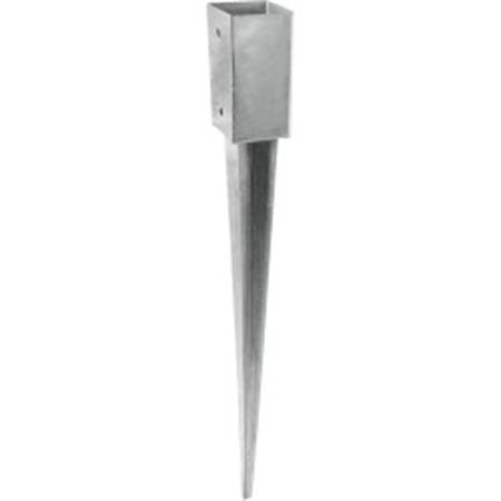 portapali porta pali palo ferro zincato 71x50x750