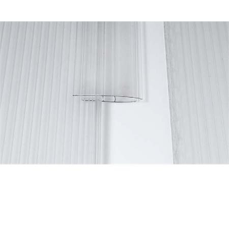 profilo giunzione policarbonato ad h per lastre 1cm polimark