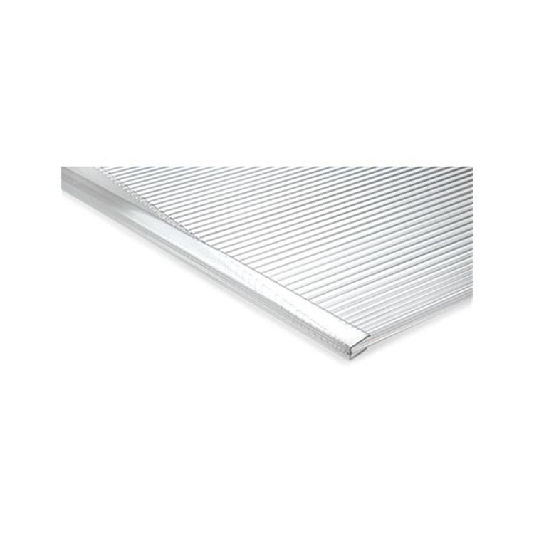 PROFILO U POLICARBONATO PER LASTRE 6MM POLIMARK