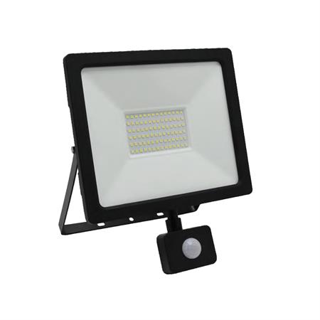proiettore led per esterno con sensore di movimento terminus 50w 4000 lumen
