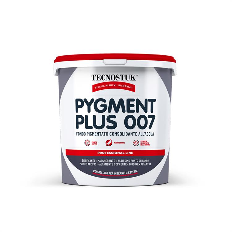PYGMENT PLUS 007 - FONDO PIGMENTATO CONSOLIDANTE - 5 LT