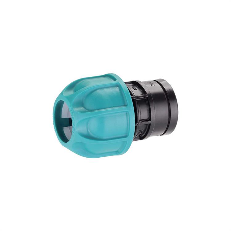 RACCORDO DIAMETRO 25 MM. PER COLLEGARE TUBI IRRIGAZIONE GIARDINO A PARTENZA FILETTATA FEMMINA DA 3/4”