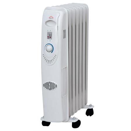 radiatore elettrico ad olio a basso consumo dcg 1500w